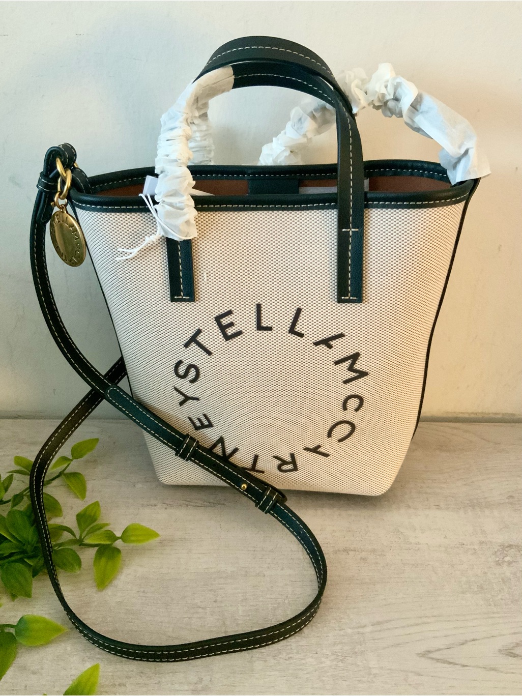 Nwt Stella Mccartney For H&M Small Tote/Crossbody Logo Bag